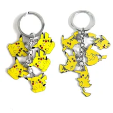 Мультфильм анимация животное эльф Бика Цю брелок Покемон Пикачу 5 кулон кулон
