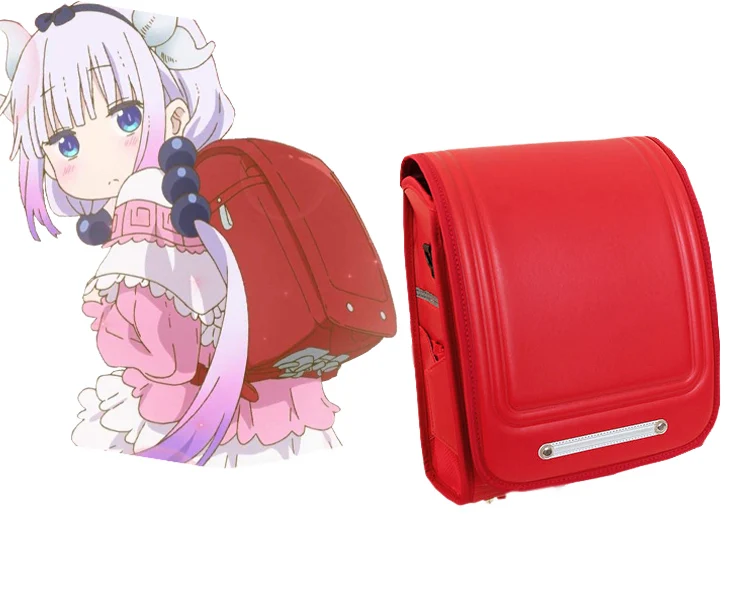 Японская Студенческая сумка Miss Kobayashi's Dragon Maid Kanna Kamui японский рюкзак
