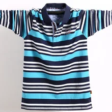 Плюс размер полосатая рубашка поло мужская мода Экстра большой толстый человек свободный отворот длинный рукав кофточки оверсайз Осень Зима Топы