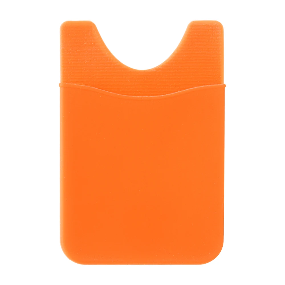 1 шт унисекс модный силиконовый чехол-держатель для карт для мобильного телефона эластичный карман для мобильного телефона клейкая наклейка аксессуар из лайкры - Цвет: C-J