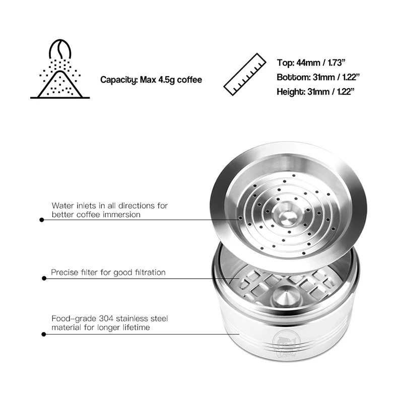 4 шт./компл. Кофе капсула Pod ложка-кисточка инструменты для Tchibo Cafissimo мини 313212
