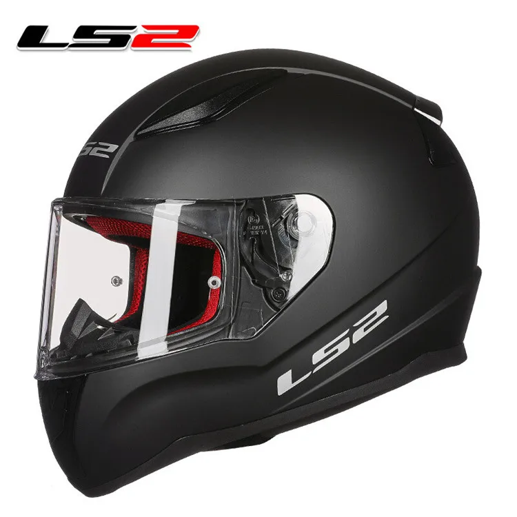 LS2 FF353 гоночный Полнолицевой мотоциклетный шлем Capacete Casco Moto cask руля туристические шлемы caski Motocyklowe - Цвет: Matt Black