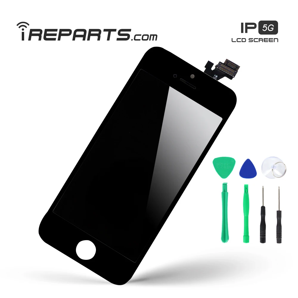 IREPARTS lcd Pantalla для Iphone 5g 5 дисплей и сенсорный экран без матрицы пикселя с