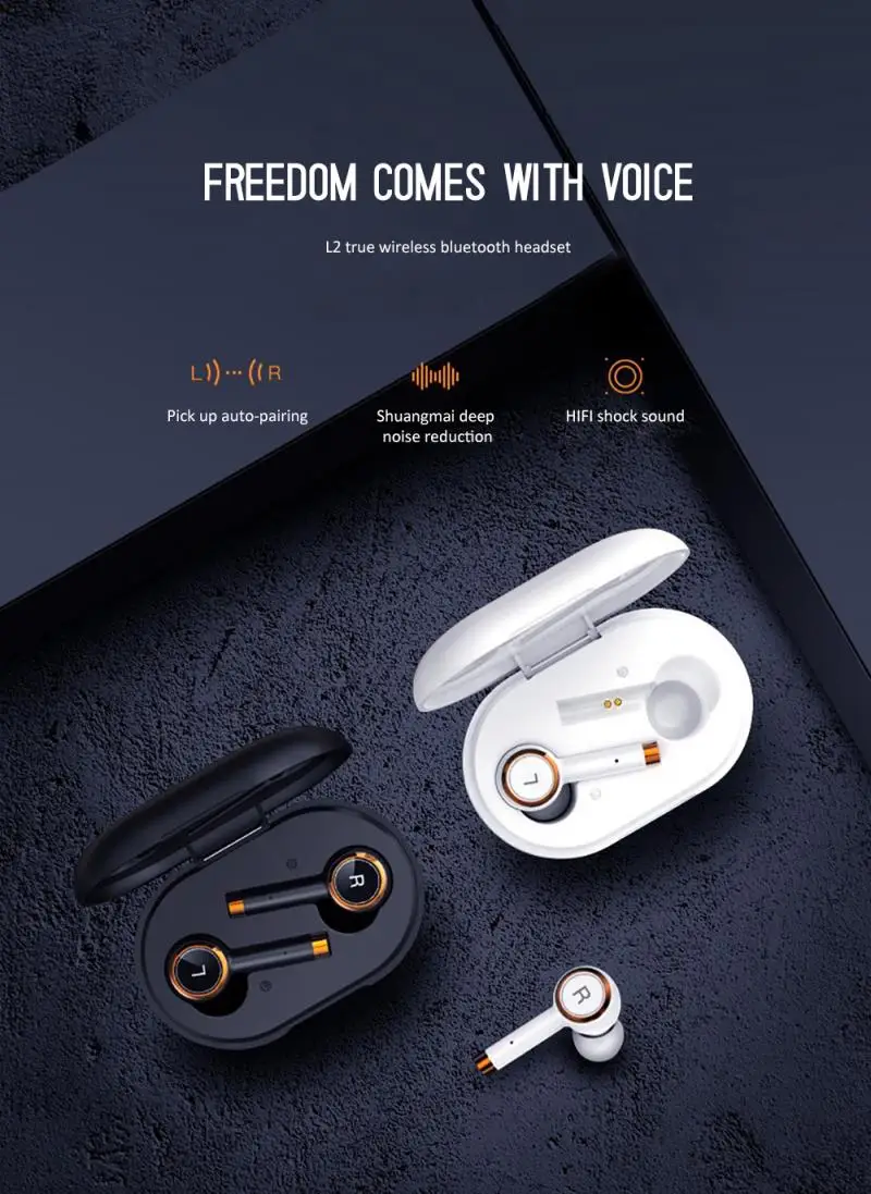 Модные Bluetooth наушники мини наушники Bluetooth бинауральные стерео Бас игровая гарнитура Беспроводные TWS анти-пот спортивные наушники