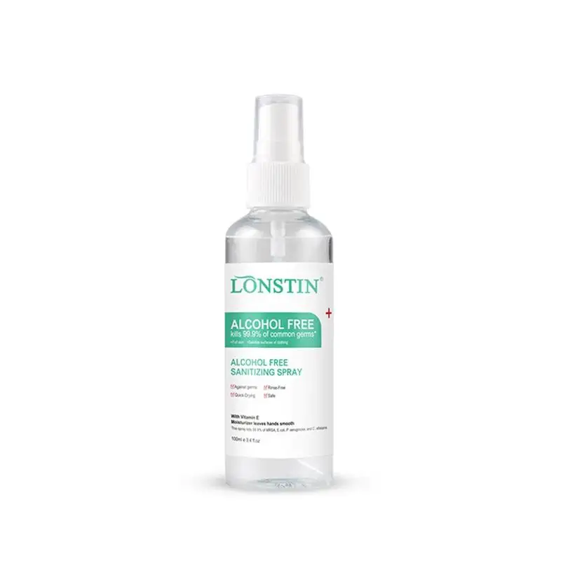 

100ml Disinfection Rine-free Hand Sanitizer Alcohol Free Spray Portable Disposable Prevention Hand Sanitizer Cleaning Antiseptic