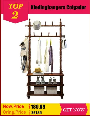 Discount Kleerhanger Armoire Coat Wall Percha Kledinghangers Ropa Wood Cintre Cabide Perchero De Pie Wieszak Clothes Clothing Rack Stand 1