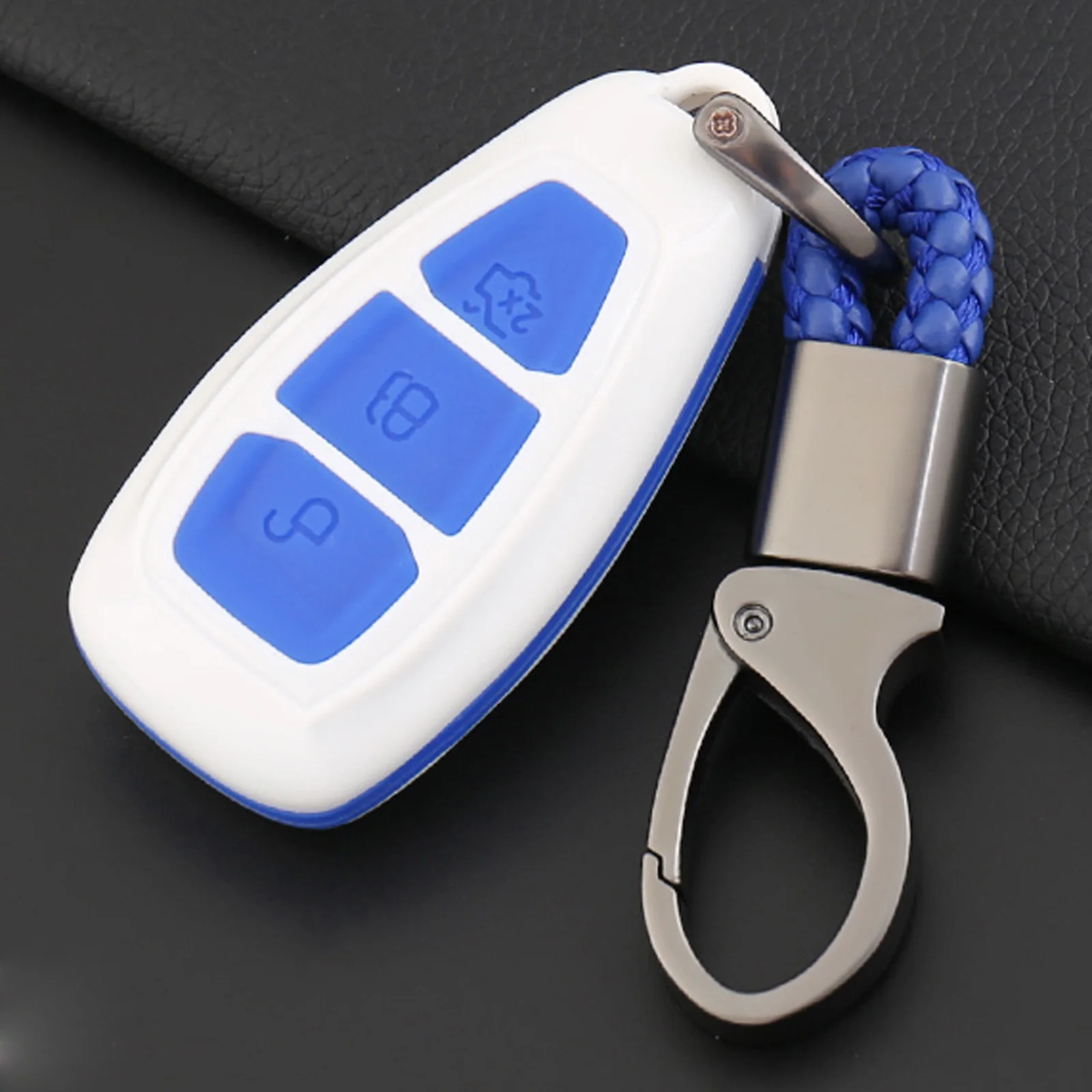 10x fibra di carbonio Siliccone Duable Protect per Ford Fiesta Focus 3 4 Mondeo Ecosport Kuga Focus ST Car Smart Remote Key Case Fob 15 10x fibra di carbonio Siliccone Duable Protect per Ford Fiesta Focus 3 4 Mondeo Ecosport Kuga Focus ST Car Smart Remote Key Case Fob - Hb99838f6698345e39042a4ed828282aaz