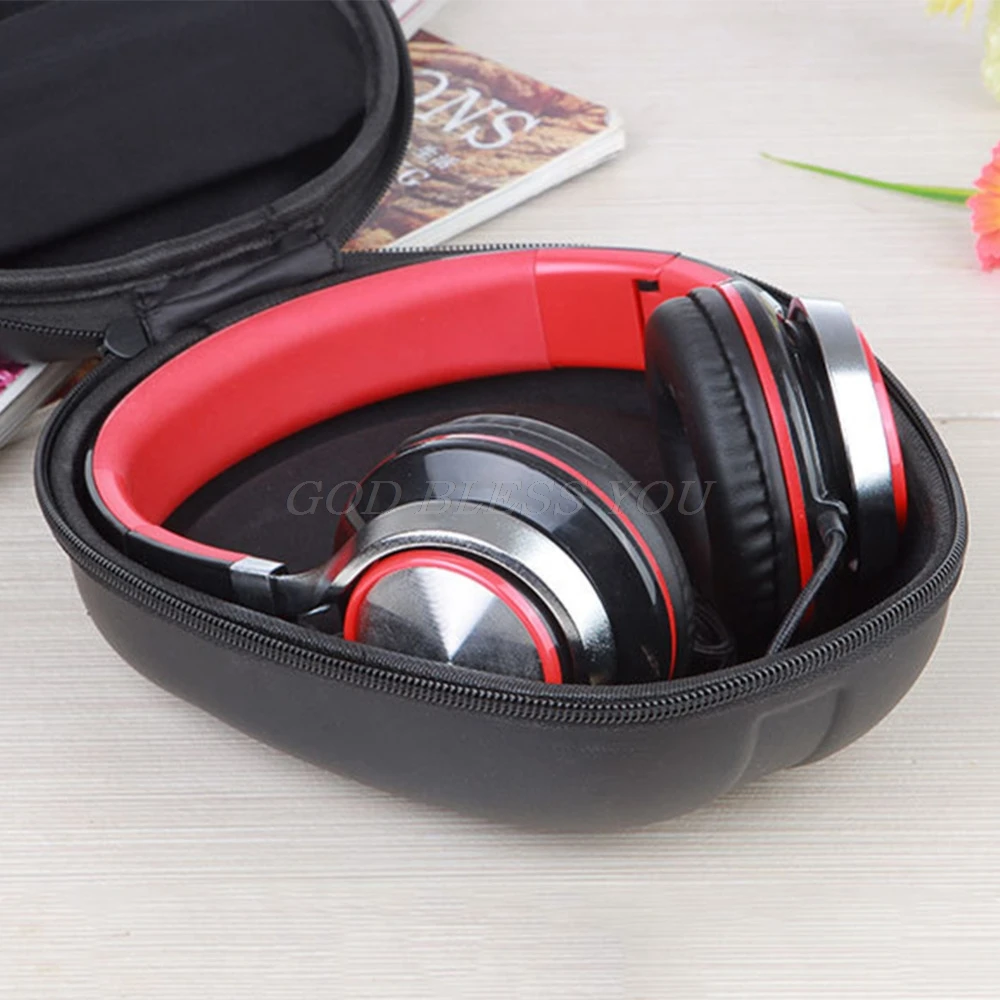 Жесткий чехол большой мешок сумка коробка для Beats Dre Detox Pro над студией 2,0 головных уборов