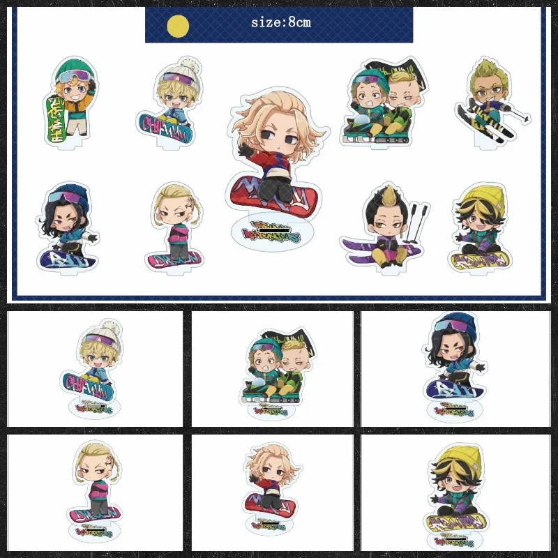 

Акриловые подставки для косплея манжиро Кен такимичи Хината, милые фигурки аниме Токио, Мстители, модель для суши, Подарочная коллекция