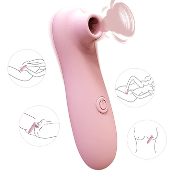 2019 nouvelle fellation Clitoris ventouse vibrateur puissant vibrateur Sex Toys pour femme Clitoris érotique marchandises Sex Shop