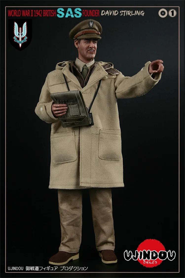 UJINDOU UD90001 WWII BRITISH SAS FOUNDER DAVID STIRLING 1942 1/6 Figure | Игрушки и хобби