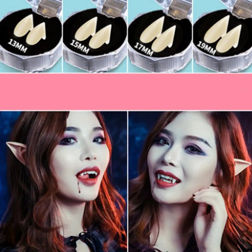 

Halloween Movies Props Vampire Dentures Plasma Cosplay Props Gothic Vampire Zombie Teeth Halloween Dress Up Props 13 17 19cm