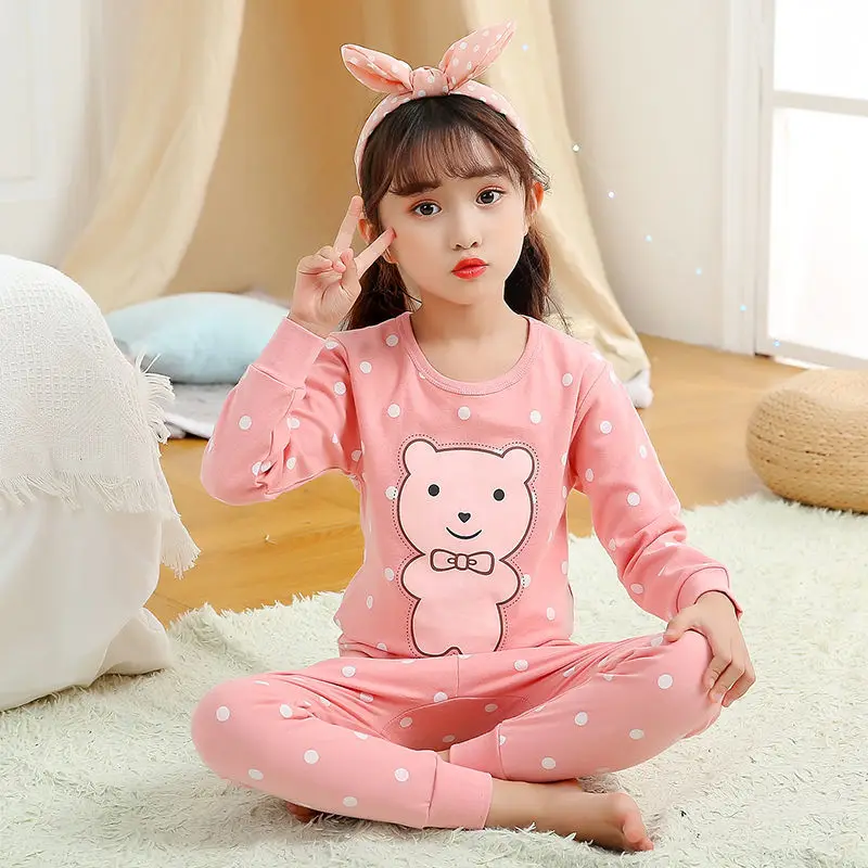 black and white baby girl nightgown Children Pajamas Boys Totoro Cotton Clothes Pants Set Cartoon Sleepwear Kids Pajamas For Girls Toddler Baby Outfits Child Pyjama old navy children's pajamas