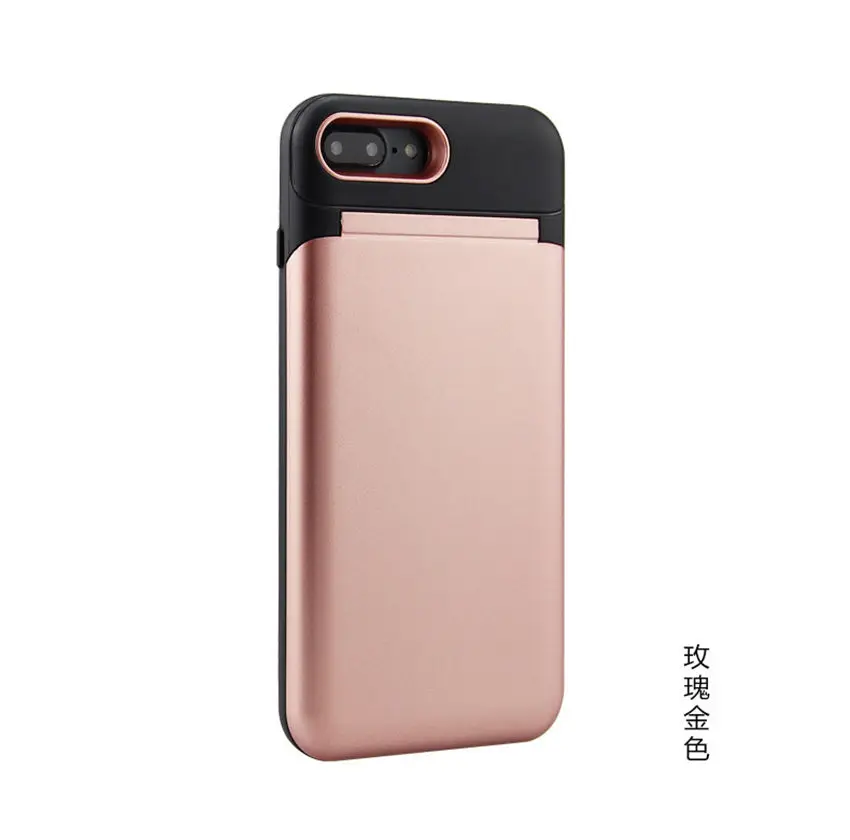 Модный зеркальный чехол для телефона для iPhone 6, 6 S, 7, 8 Plus, флип-чехол для карт, мягкий чехол для телефона, TPU чехол для samsung S9 plus, пара - Цвет: For iPhone X XS