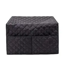 Черный кухонный чехол для хранения водонепроницаемый и пыленепроницаемый Бытовая Техника Защитный чехол для вертикальных печей кухонная техника