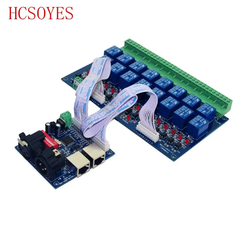 

16CH Relay switch(max 10A) dmx512 Controller RGB controller