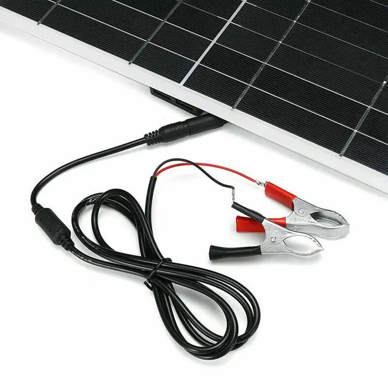 Kit Panneau Solaire 100W + Contrôleur de charge solaire 30A pour