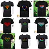 Men's T-shirt 100% Cotton Love Heart Shape Logo Light Up LED  T shirt Sound Activated Flashing El Panel T-shirt 1