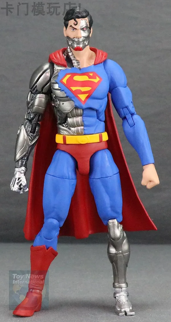 Новинка DC 52 Классическая фигурка легенды Лиги Справедливости Борг Супермен DCC