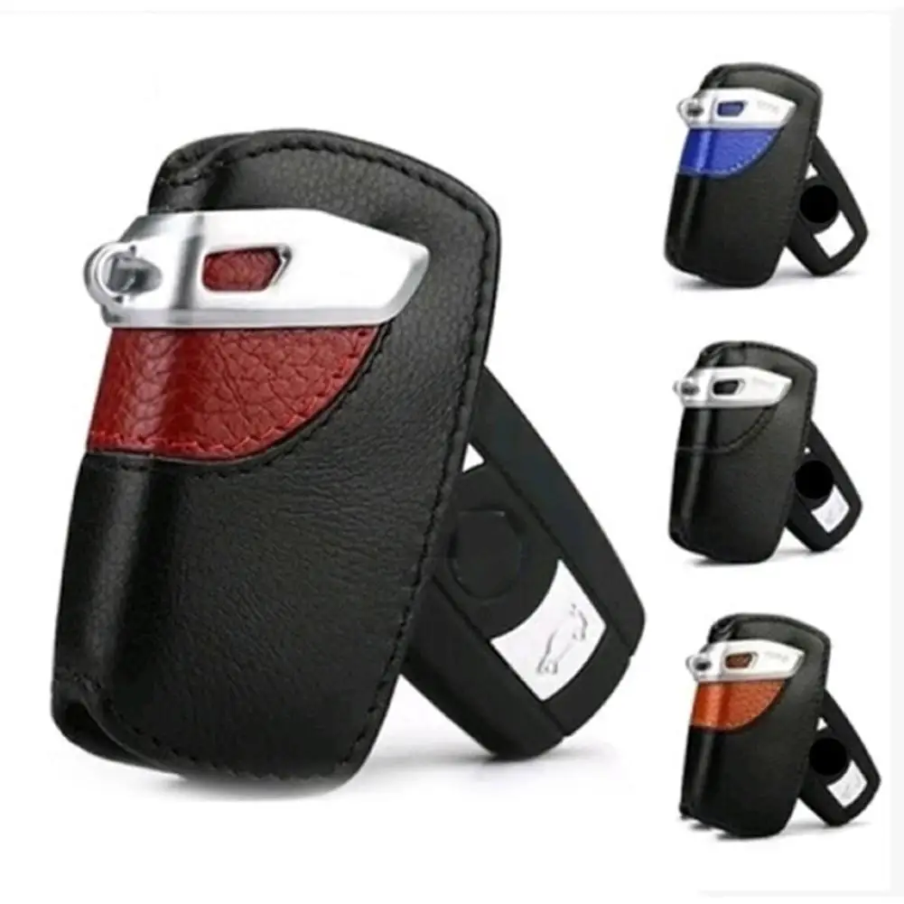 

Genuine Leather Car Key Cover Case Holder for BMW GT7 NEW 5 Series X3 116I 118I