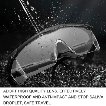 

Safety Glasses Lab Eye Transparent Protecter Kitchen Onion Goggles Eye Glasses Tears Free Protector Multifunction Eye Tools
