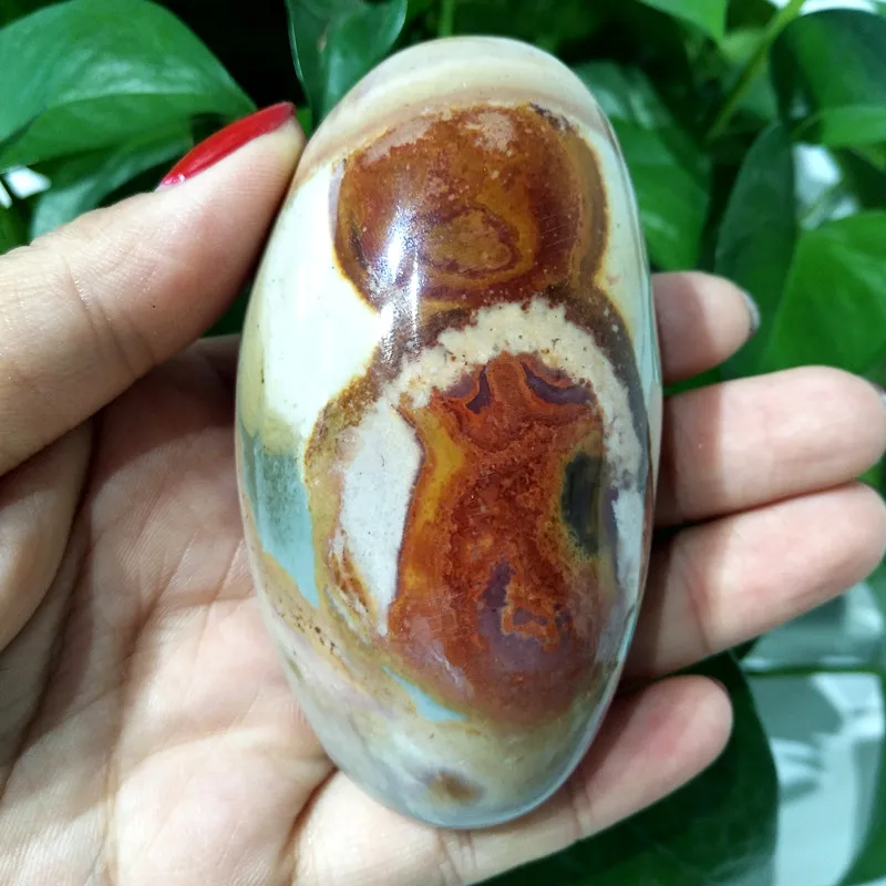 

Natural Crystal Ocean Stone Palm Stone Spiritual Meditation Feng Shui Cure Crystal Furniture With Accessories Yoga Exercise Ston