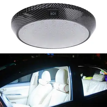 

Cool White 6500K 5W DC 12V RV Caravan Trailer Boat LED Modern PC Environmentally Durable Dome Material Ceiling Interior Hom Z1O3