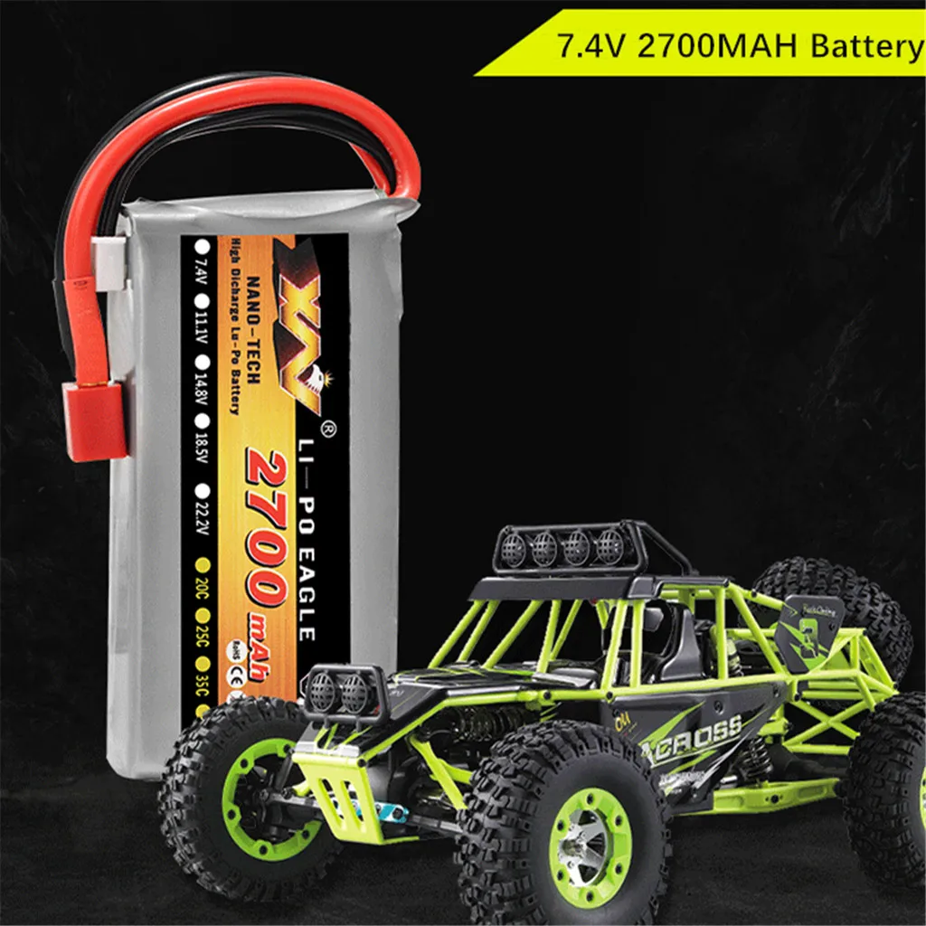 Для WLTOYS 12428 1/12 RC автомобильный аккумулятор 2700 мАч перезаряжаемые запасные