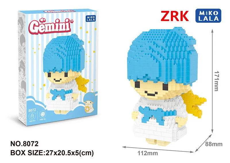 CARTOON01 750PCS Year Old Boys Girls & Adults Kids Cute Cartoon Series Micro-Drilled Small Particles Classic,Building Bricks Building Block and Mini Building Blocks Toy for Ages 12 