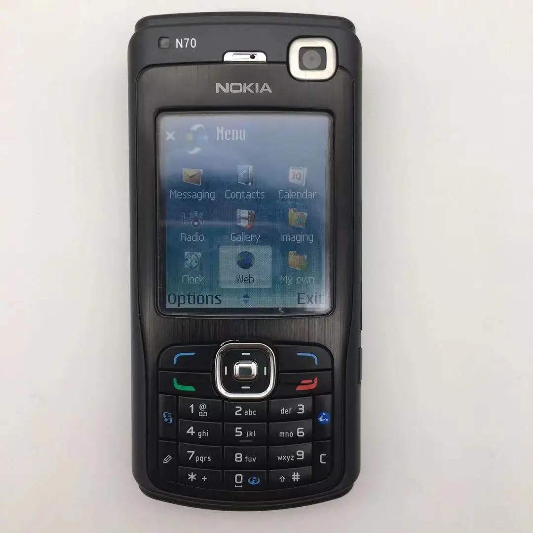 refurbished iphone xr Nokia N70 Refurbished-Original mobile phones   Radio Symbian IOS With Arabic Keyboard Free shipping Fast delivery buy refurbished iphone Refurbished Phones