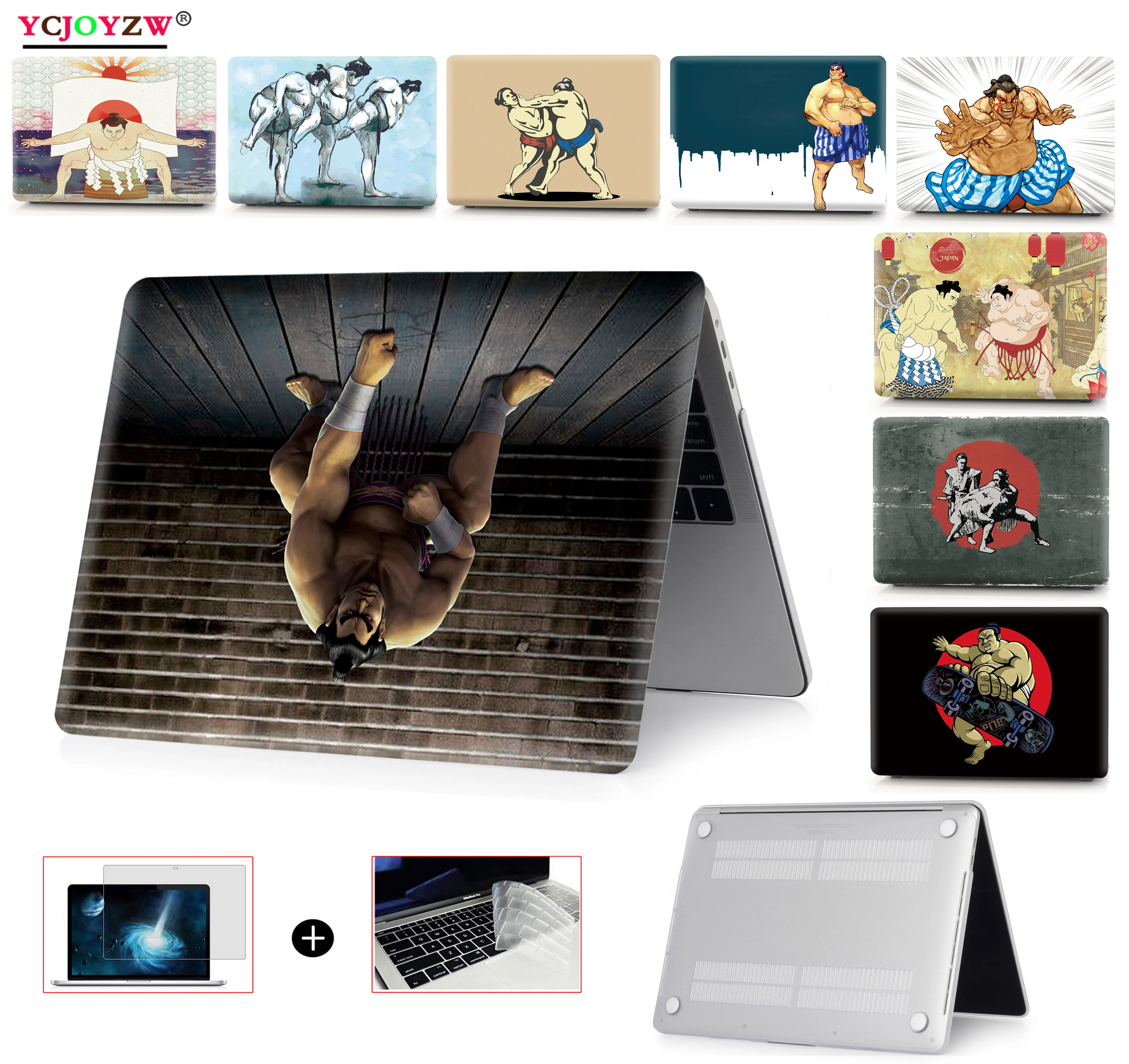 Сумо чехол для MacBook Air 11 13 дюймов A1466 A1932 Pro 12 13 15 retina A1502 A1706 A1708 A1989 A2159