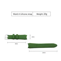 Bracelet montre de sport en Silicone pour Samsung Galaxy Watch 4