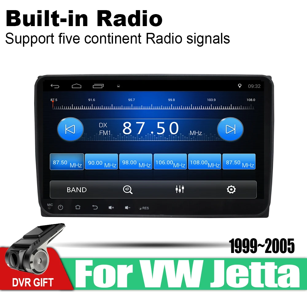 Best TBBCTEE car gps multimedia player For Volkswagen VW Jetta 1999~2005 car Android navigation raido video audio player stereo audio 1