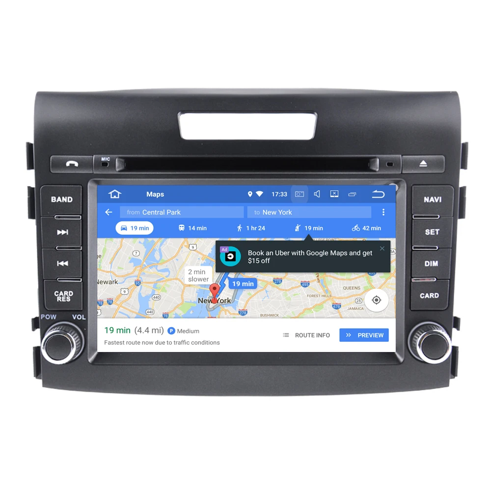 Android 8,0 автомобильный мультимедийный плеер для Honda для CRV для CR-V 2012 + Авторадио Bluetooth DVD Радио Стерео gps навигация СБ Navi