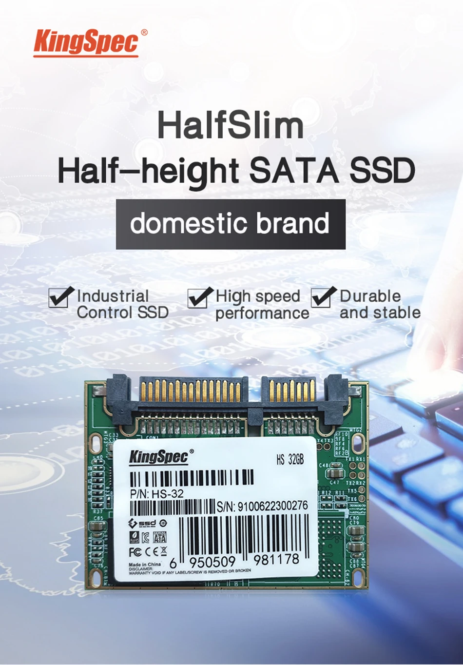 ssd internal hard drive for laptop Kingspec Half Slim 6Gb/s SATA3 32GB half slim Industrial Computer SSD Internal Hard Drive Disk SSD For Laptop PC Ultrabook POS internal ssd drive