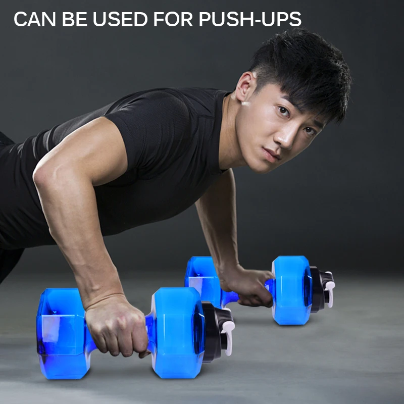 

Portable Water Dumbbells Weight lifting Slimming Bodybuilding Fitness Accessories Fitness Gym Comprehensive Exercise Equipment