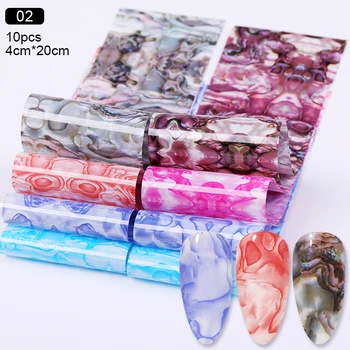 

Nail Foil Stickers With Color Marble Flower Gilding Pattern Nail Art Transfer Sticker Tips Nail Stripe Wraps Nail Art Decoration