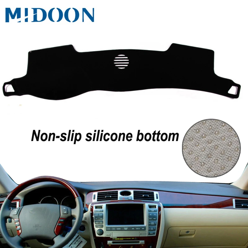MIDOON для Toyota crown s180 2003 2008 чехлы стайлинга автомобиля коврик приборной панели