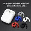 Ganchos de silicona blanda para auriculares, cubierta protectora antideslizante para AirPods, auriculares de cogollos, 1 par ► Foto 2/6