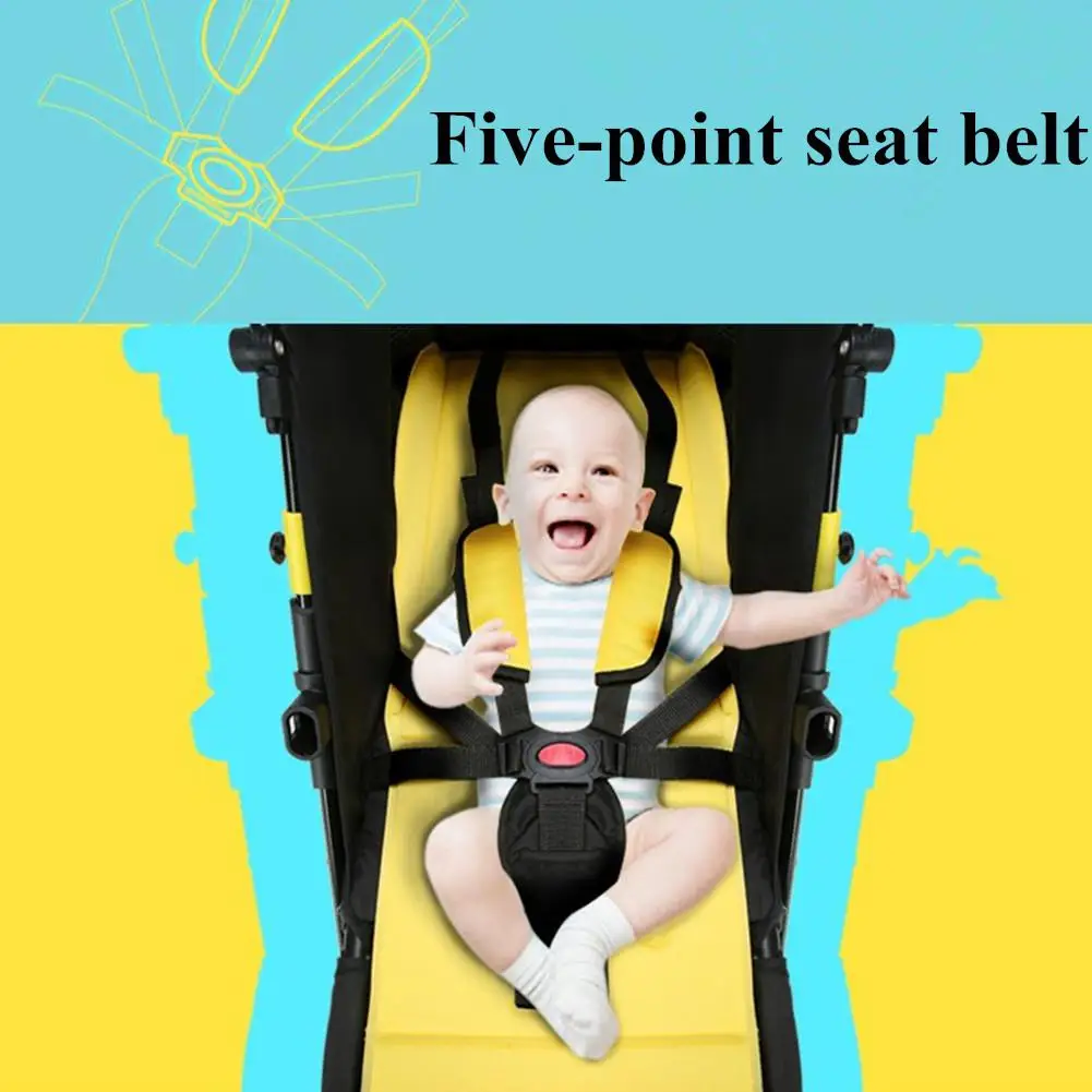 SLD детская коляска Salady High-view Складная Противоударная четырехколесная детская коляска с корзиной для ног
