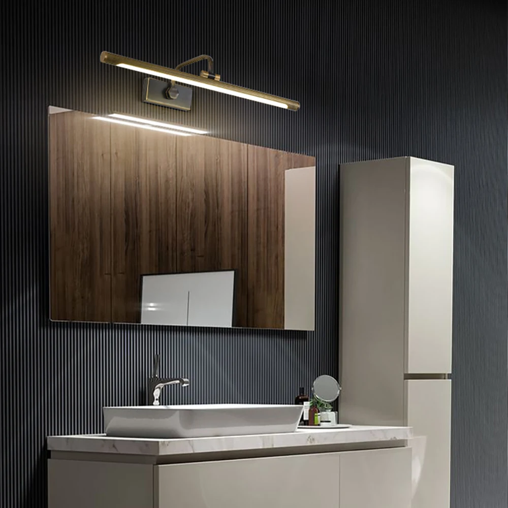 

zerouno led wall lamp sconces for bathroom mirror lighting bedroom makeup vanity emitting wandlamp light fixtures copper 220V
