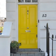 Большой номер дома открытый 139 мм высота двери номер ABS пластик черный адресные Номера для дома 5-1/2 дюймов.#0-9