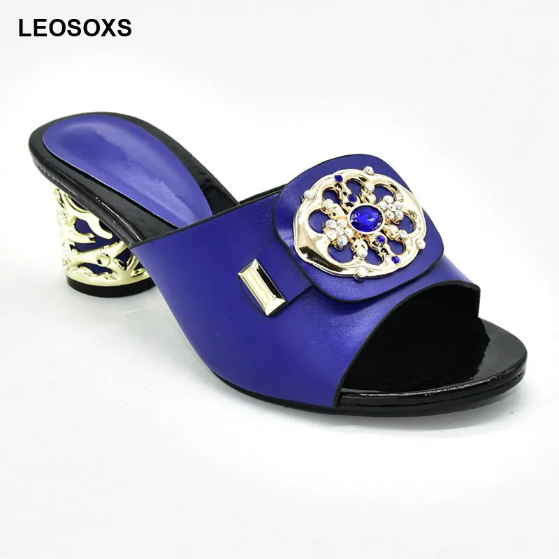 

New Italian High Heels Autumn Slipper for Wedding Sweet Style for Royal Wedding Party Slingbacks Sandals Women Shoes High Heel