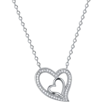 

Fahmi 2020 New Popular 100% 925 Sterling Silver Necklace3-4 High Quality Original Jewellery For Women Party Wedding Gift