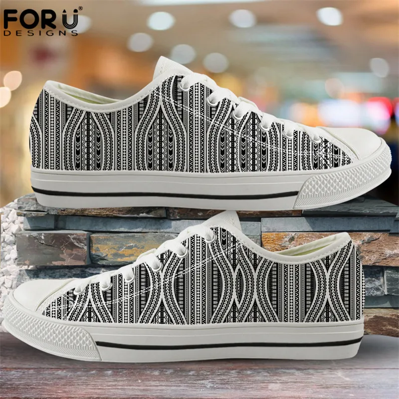FORUDESIGNS; модная обувь на плоской подошве из Вулканизированной Ткани; парусиновая обувь с традиционным этническим принтом; женские повседневные кроссовки на шнуровке - Цвет: HX399Z39A