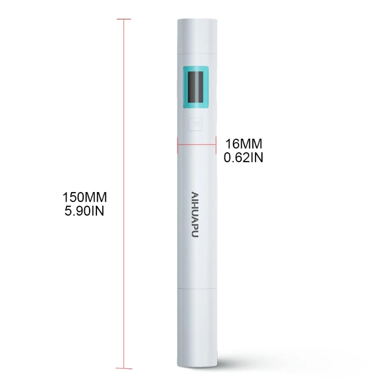 

Intelligent Water Quality Tester with LCD Digit Display Screen TDS Water Quality Measure Quickly Testing Instrument Test Tool