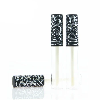 

High Quality 50pcs/lot 5ml Plastic Empty Lipgloss Bottle Lip Gloss Tube with Leakproof Inner Sample DIY Lip Gloss Container