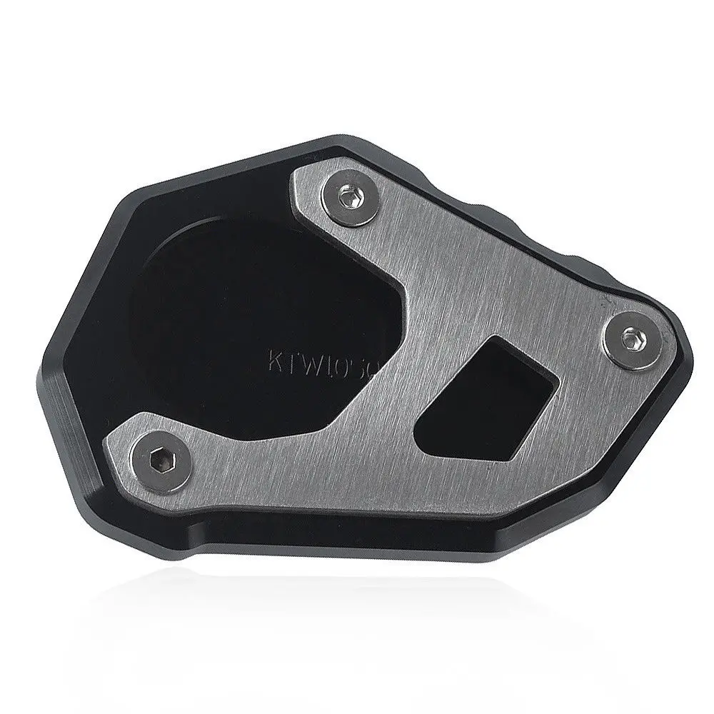 Motorcycle Kickstand Foot Side Stand Enlarger Extension Pad Support Plate Pedal For KTM 1050 1090 1190 1290 Adventure