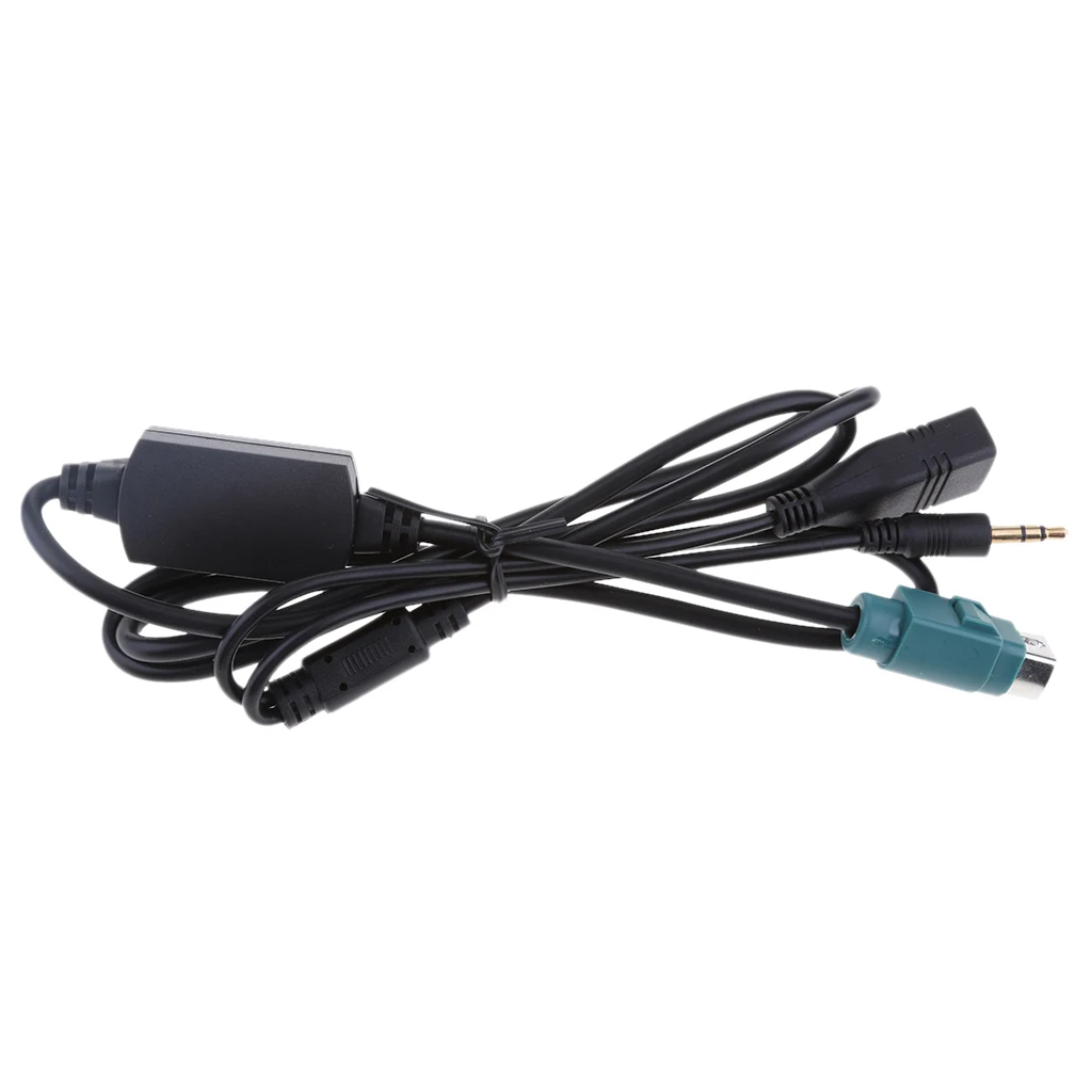 USB AUX аудио кабель автомобильный аудио Музыка разъём кабельный переходник для IPhone/iPod