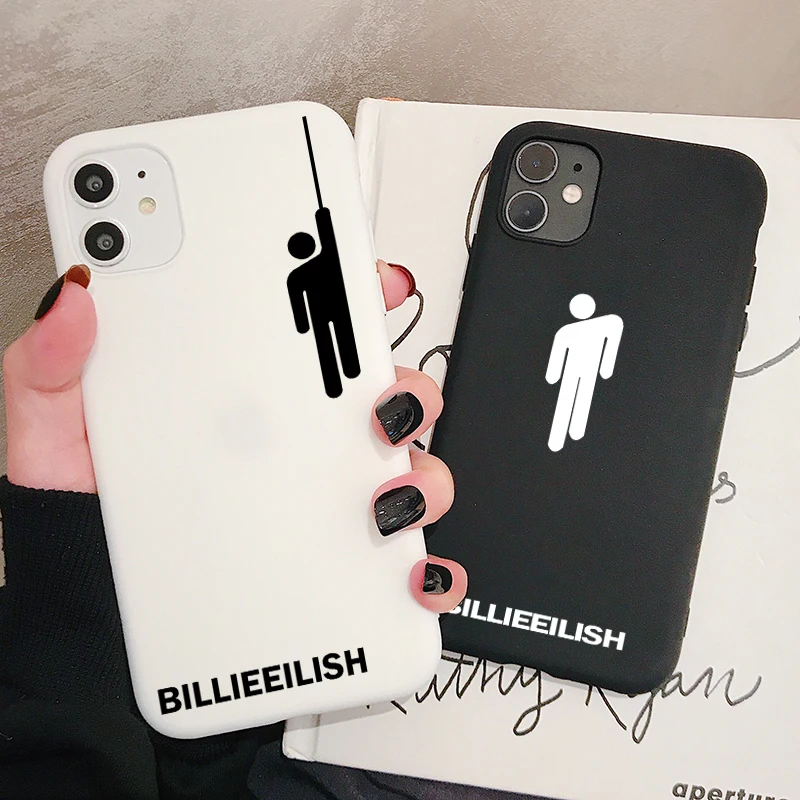 Billie Eilish Logo Чехол для телефона XiaoMi RedMi Note 8 7 6 5 K20 Pro матовый Силиконовый чехол s мягкая задняя крышка